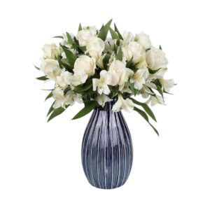 Beautiful in Blue (Ceramic Vase)